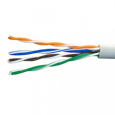 Кабель UTP 4x2x24 5e медь